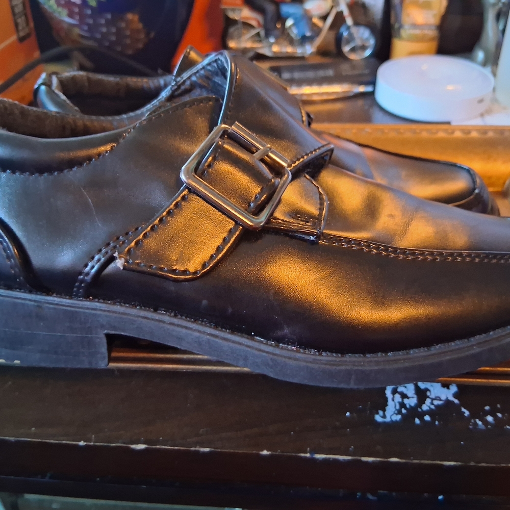 Josmo Black Kids Dress Shoes
